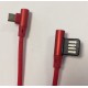 CORDON MICRO USB COUDE
