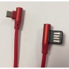 CORDON MICRO USB COUDE