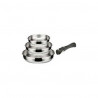 3 PO LES INOX 20/24/26CM + 1 P